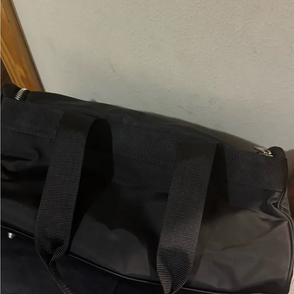 Versace Black and White Duffel Bag